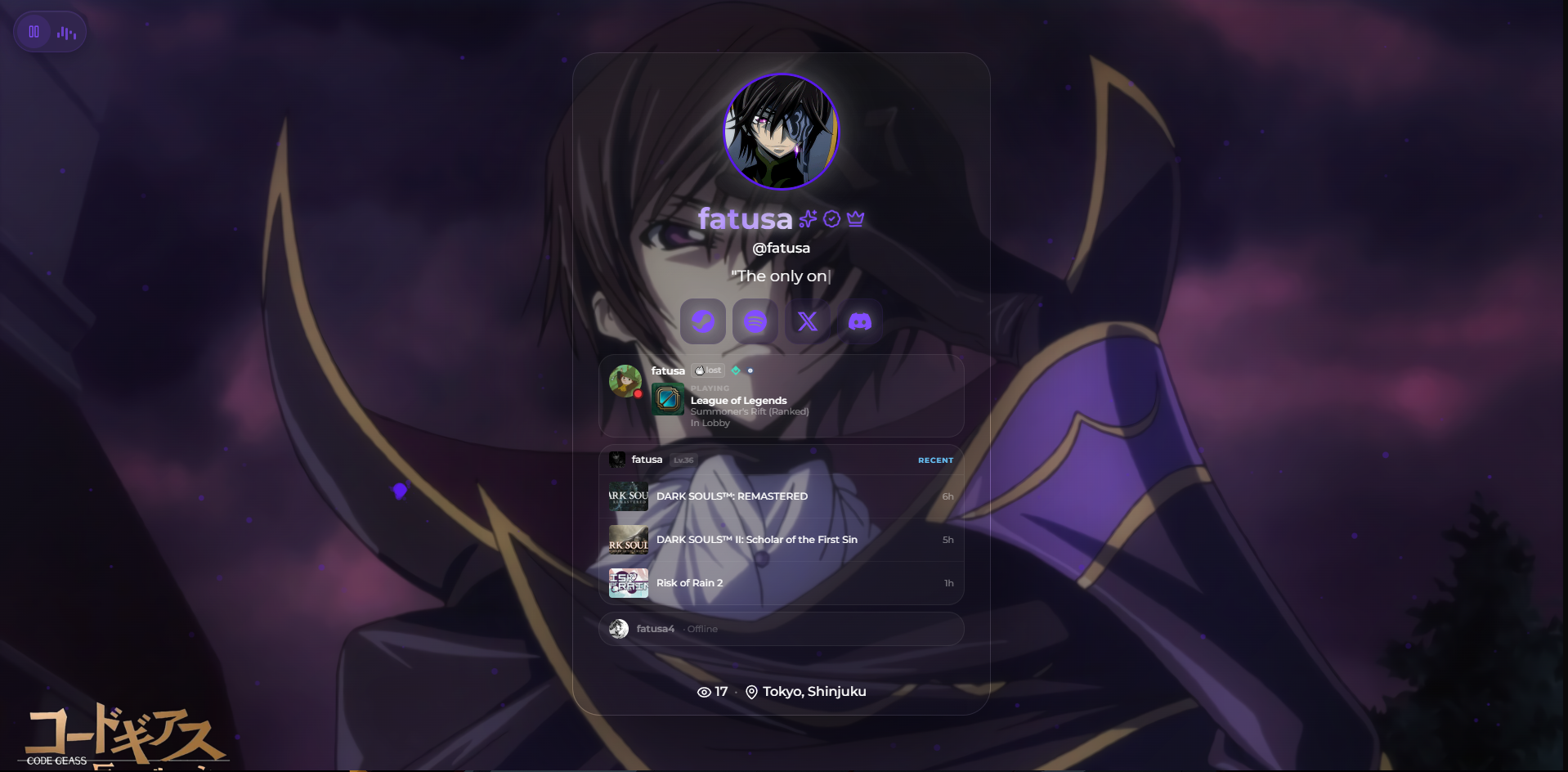 Lost — your profile platform